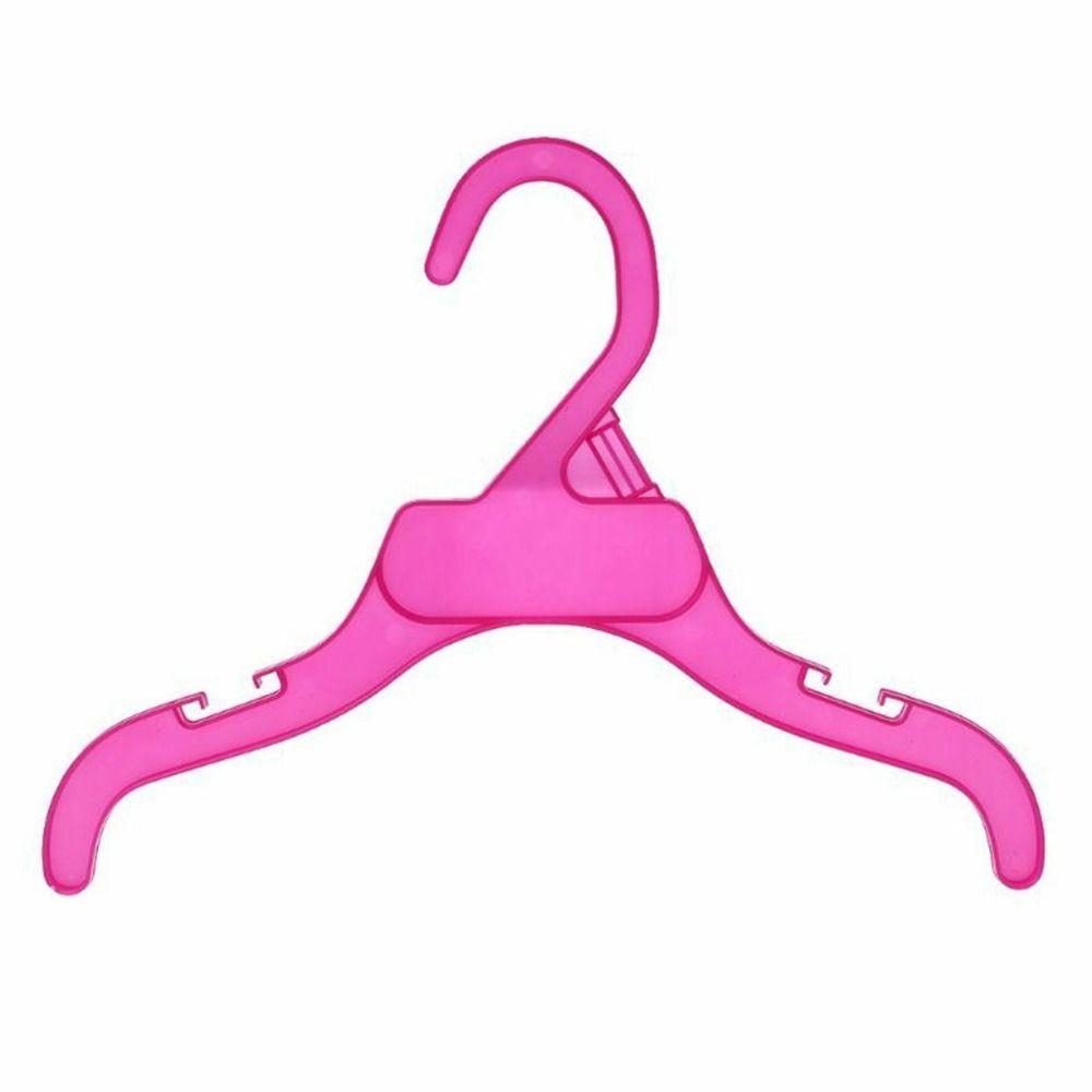 5Pcs Clothes Storage Pet Plastic Clothes Rack Pet Product Cat Clothing Rack Dog Clothes Hanger