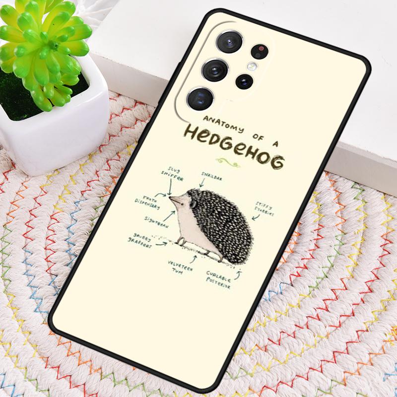 Kawaii Igel Herz Süßes Silikon Handyhülle Für Samsung Galaxy note 10 pro S26 S25 S24 S23 S22 S21 Plus S25Ultra Capa Cover