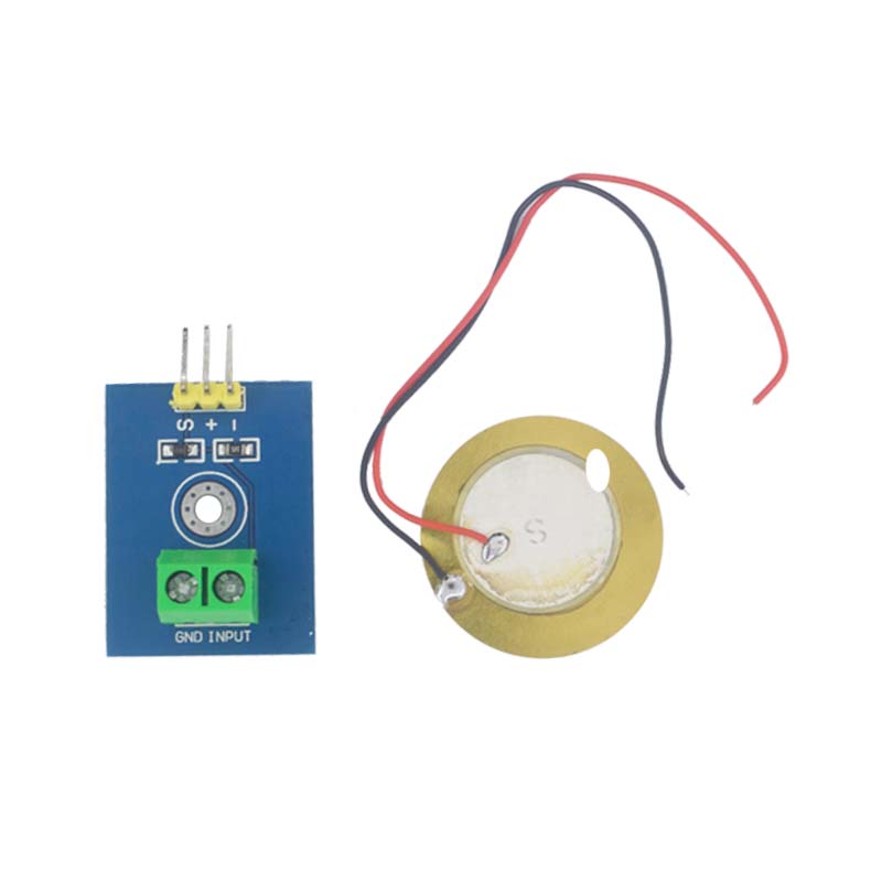 5PCS Drum Simulate Piezoelectric Sensor Analog Ceramic Vibration Sensor Module Piezoelectricity For Arduino DIY KIT