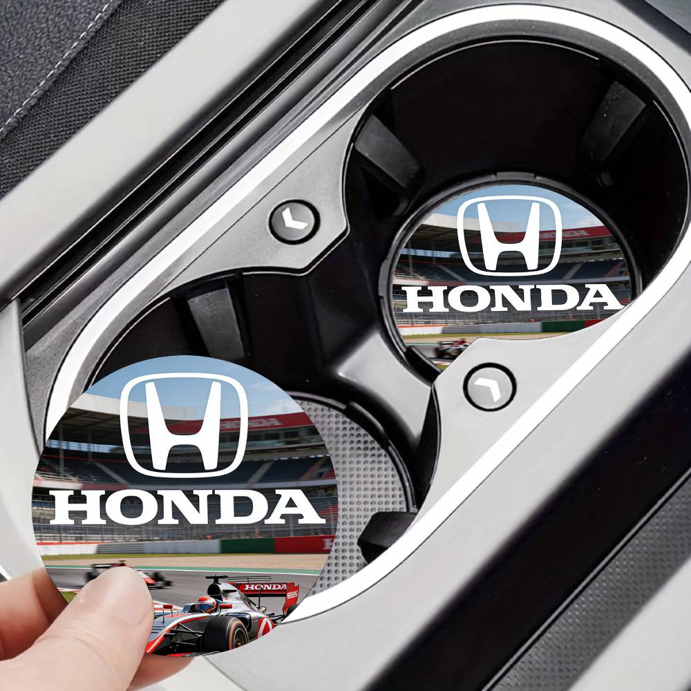AAADC1 For Honda New Car Cup Holder Anti-Slip Silicone 7cm Insert Coaster Mat Universal Car Accessories Black Fit Most Cars