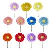 Finished Pipe Cleaner Flower Handmade Chenille Stem Fake Flower Craft Gifts for Women Mother Wife Valentine's Day Birthday Wedding Home Decor
