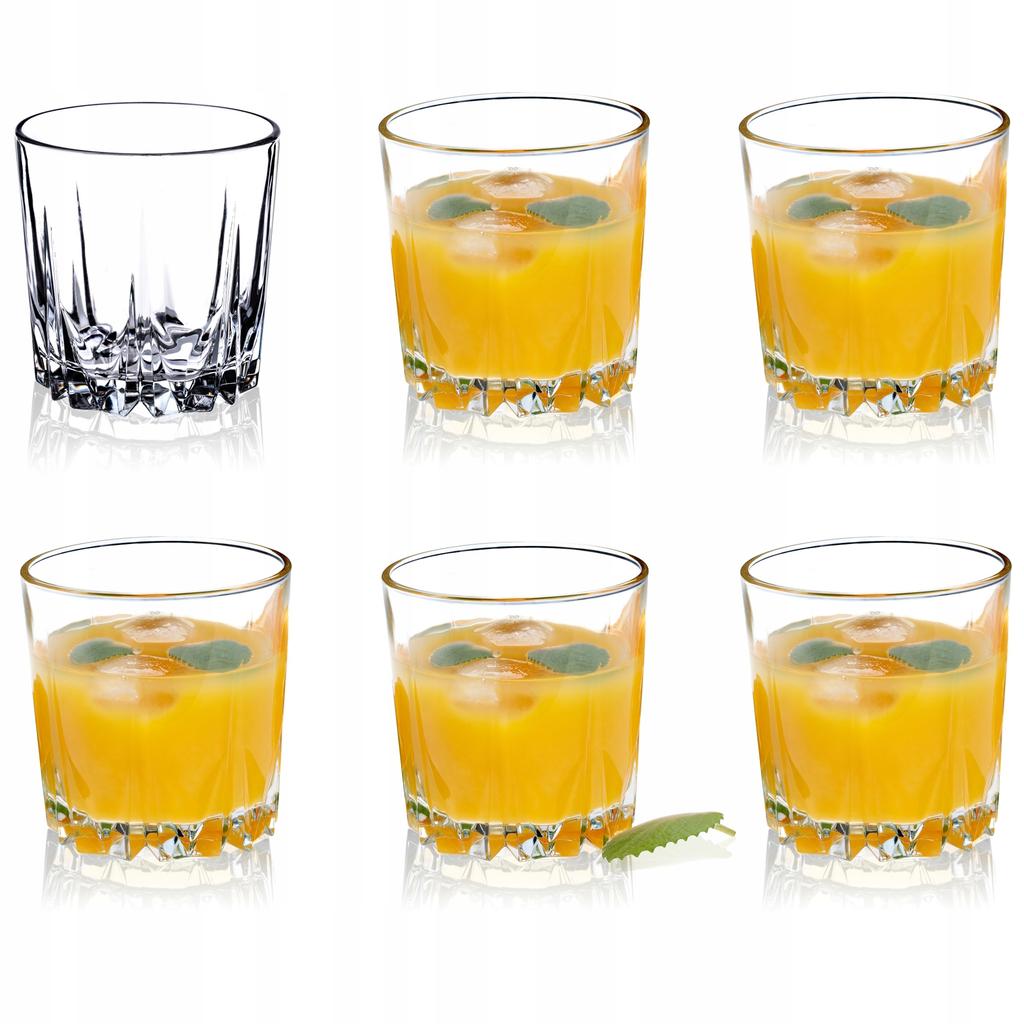 KADAX Set of 6x Glasses for Beverages Water Drinks