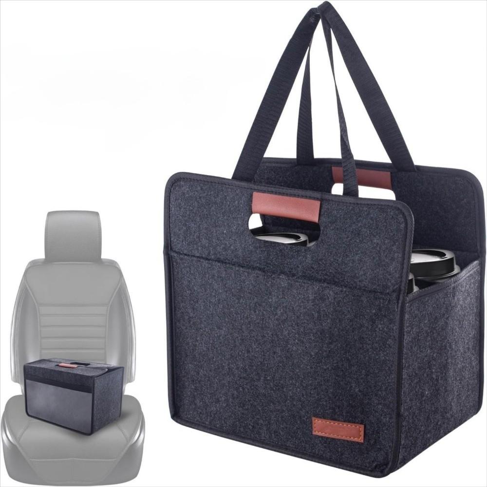 New Reusable Drink Cup Carrier Portable Multifunctional Foldable Tote Bag with Handles Insulated Drink Carrier Travel