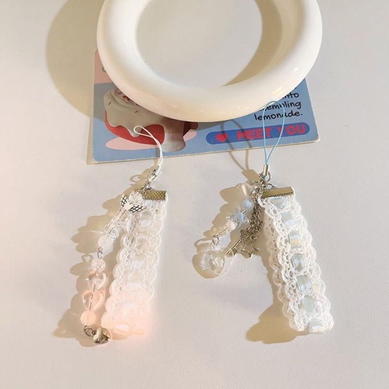 Stylish Beads Phone Chain Charming Decorations Suitable for Phones and Bag