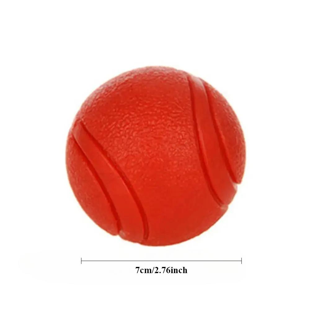 

Резиновый цельный мяч для питомцев, мяч для дрессировки собак, прыгучий молярный мяч, мяч против укусов, нетоксичная жевательная игрушка, товары для питомцев