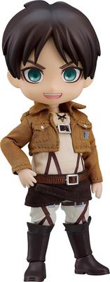 Good Smile Company Nendoroid Doll Attack On Titan Eren Jaeger Non-Scale ClothMagnetPlastic Painted Movable Figure