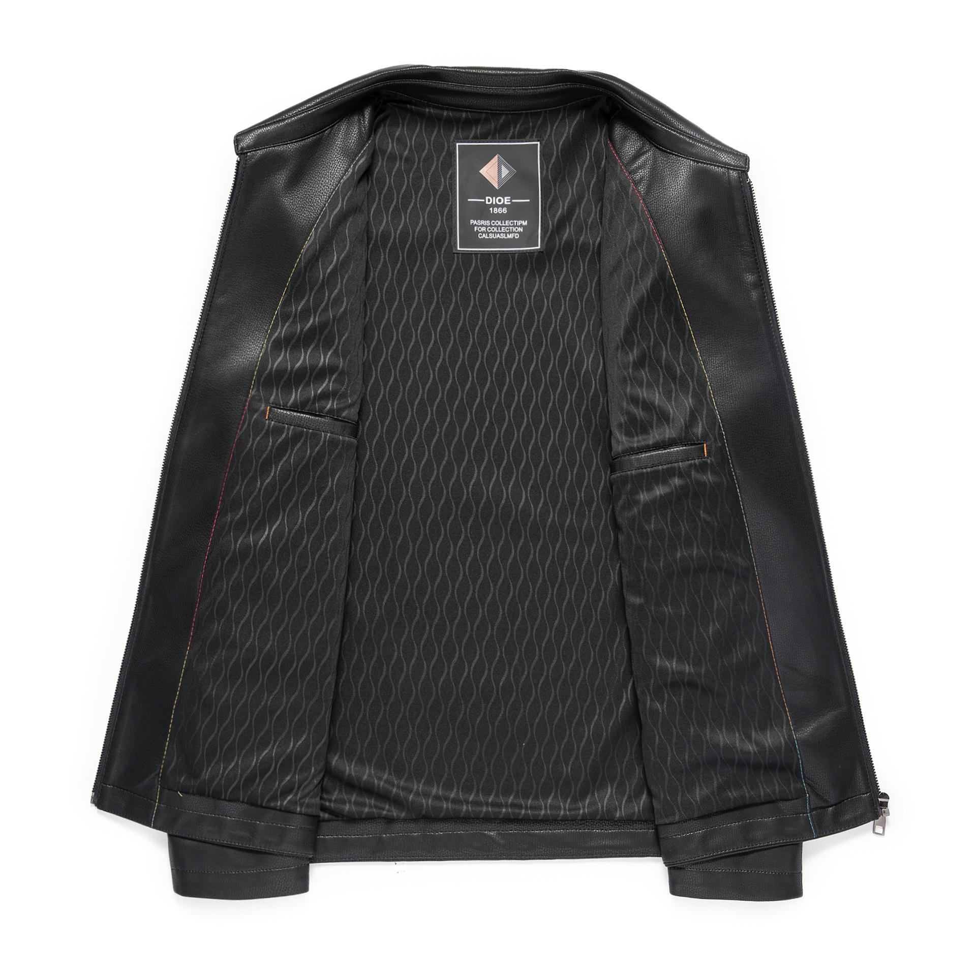 Осенние и зимние куртки из натуральной кожи для мужчин — фото 5