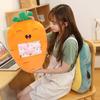 60cm Cute Plush Avocado Toy Cartoon Strawberry Stuffed Carrot Banana Pillow Fruit Kids Toy Kawaii Birthday Gifts
