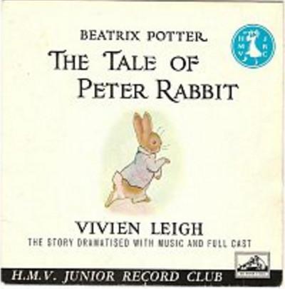 

7inch Record BEATRIX POTTER The Tale Of Peter Rabbit 7EG102 HMV Junior Reco 1962 UK Music Others Used