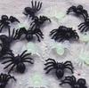 Mini Aranha de Plástico Pegadinha Brincadeira Brinquedos de Aniversário DIY Adereços Decorativos para Festa