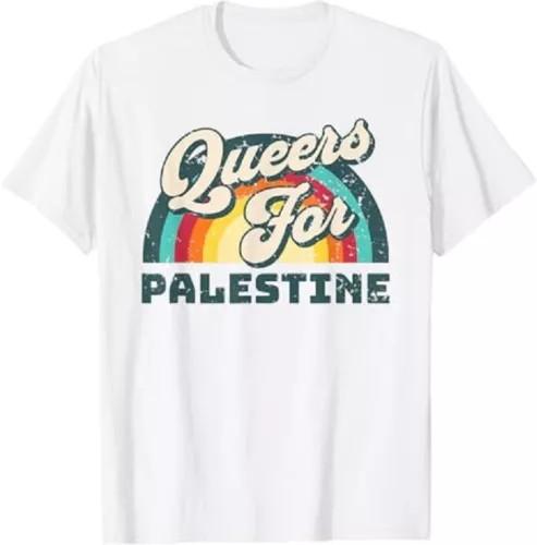 Freedom For Palestine. Queers For Palestine T-Shirt.webp Unisex T-Shirt S