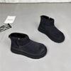 2025 Winter New Short Boots Thickened Warm Thick-soled Velvet Non-slip Boots Women's Snow Bread Cotton Shoes Martin Boots Women's