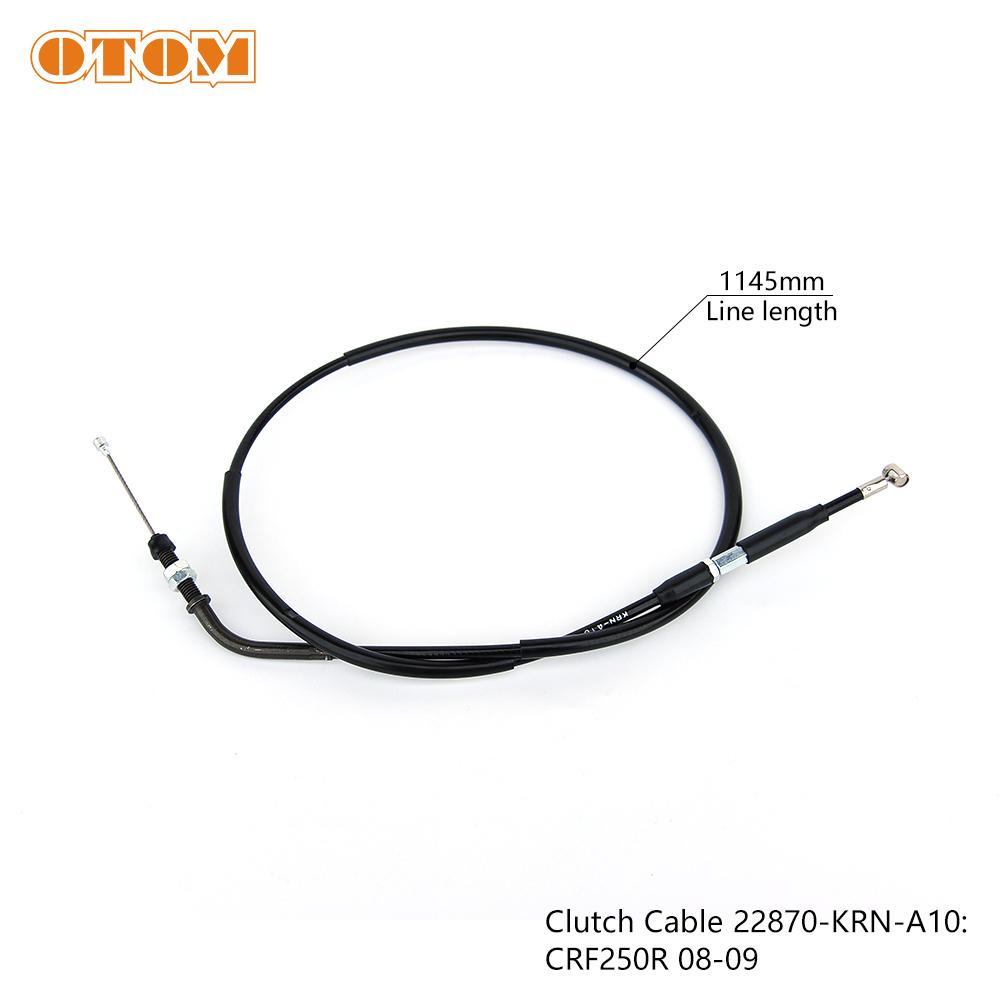 OTOM For HONDA Throttle Cable Wires Clutch Line CRF250R CRF250RX CRF450R CRF450RX Motorcycle Bike Emergency Brake Oil Pipeline
