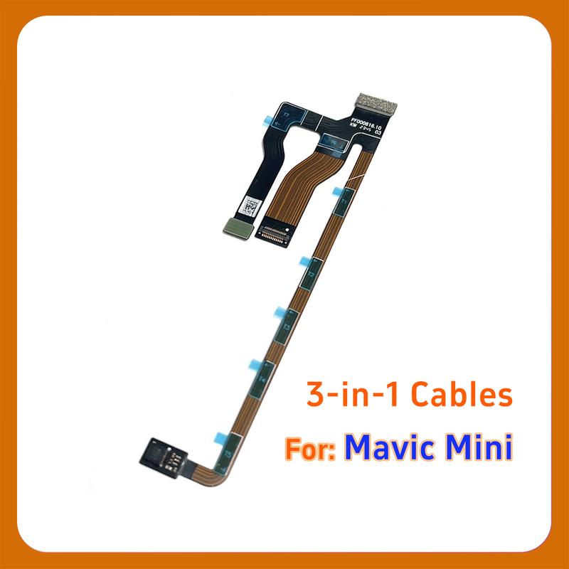 New Gimbal 3-in-1 flexible cable, signal cable, drone repair spare parts for DJI Mavic Mini1/2/SE/2se/4k