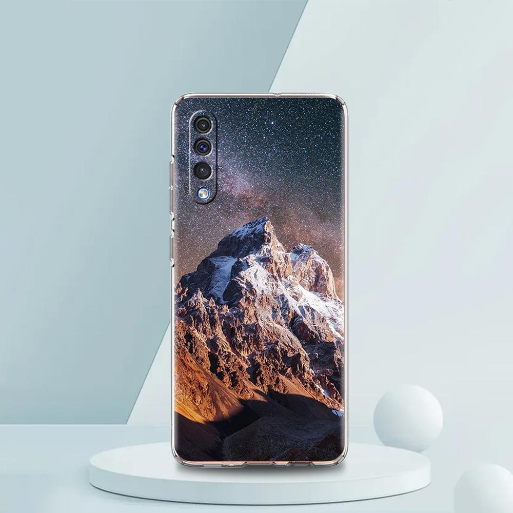 Everest Mountain World First Phone Case For Samsung A16 A14 A12 A22 A32 5G A34 A42 A52 A54 A50 A70 A30 A40 A20E A02S A04S A06