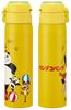 Skater Mug Bottle Pandako Panda 480ml Insulated Stainless Steel Water Bottle One Touch Open Thermal/Cold STOT5-A