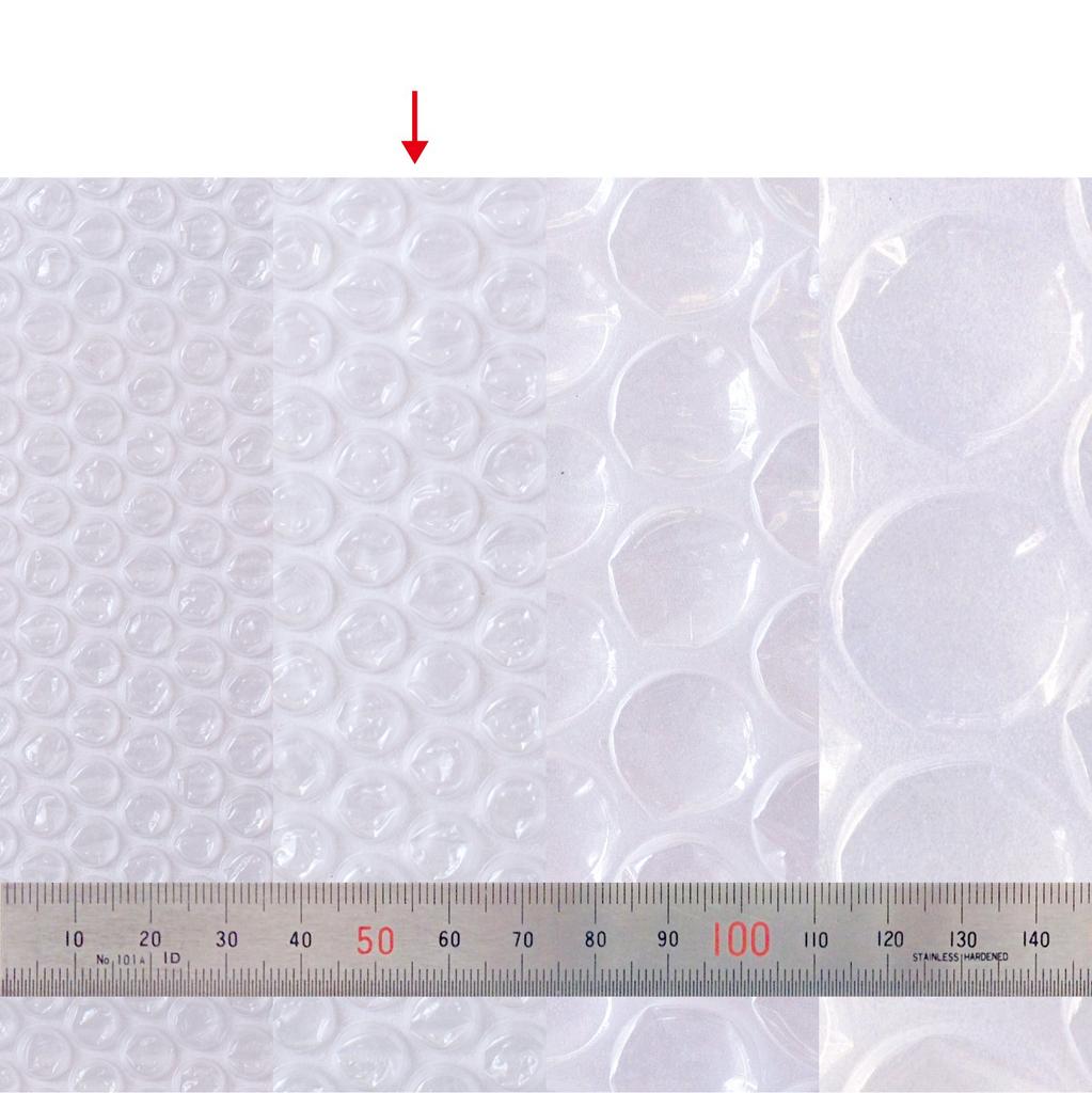Kawakami Sangyo Bubble Wrap Cushioning Material Diet Petit D38 Coreless No Paper Tube Width 1200mm X Total Length 42m Natural (Translucent)