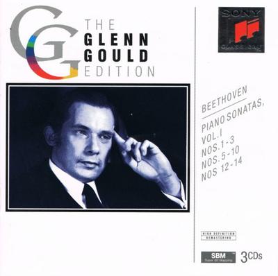 CD LUDWIG VAN BEETHOVEN, GLENN GOULD - Klaviersonaten, Vol. ich (Nr. 1?3 Stück SM3K52638 Sony Classical 1994 Japan ObiKlassik Gebraucht