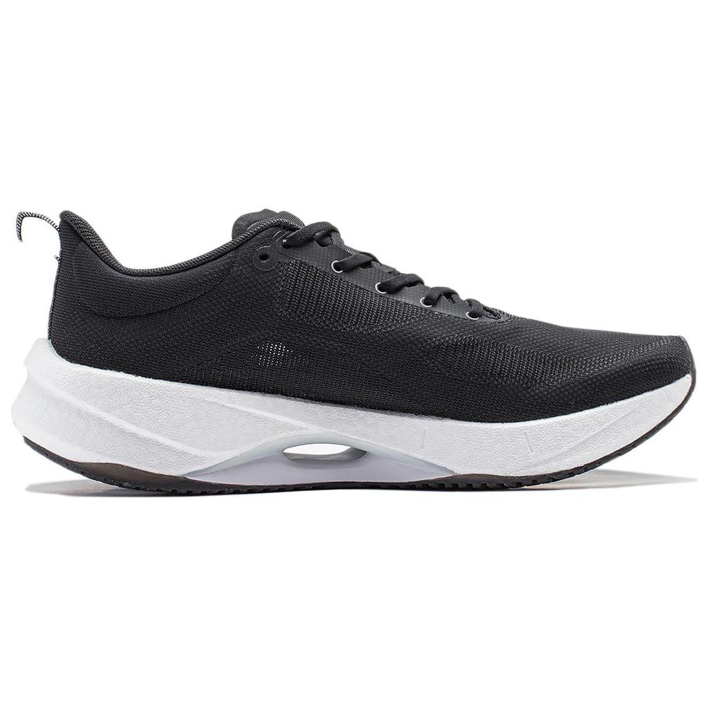 New LiNing Super Light 21 Cushioning Anti Slip Wear Resistant Breathability Low Top Running Shoes Women's Black ARBU002-2