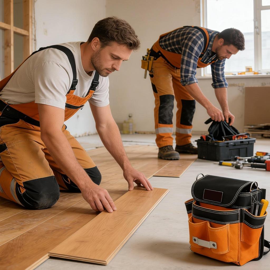 Tool Belt Bag Waterproof Waist Bag With Shoulder Strap Detachable Belt Tool Holder For Construction Electrical Maintenance