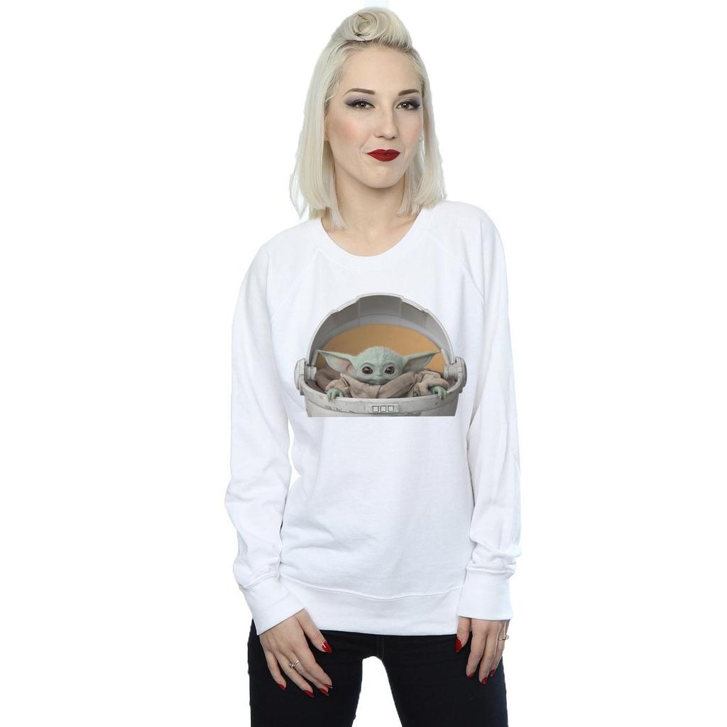 Star Wars Womens/Ladies The Mandalorian The Child Pod Sweatshirt