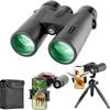 10x42 Binoculars for Adults with Phone Adapter High Definition & High Magnification with BAK4 Prism for Outdoor Observation