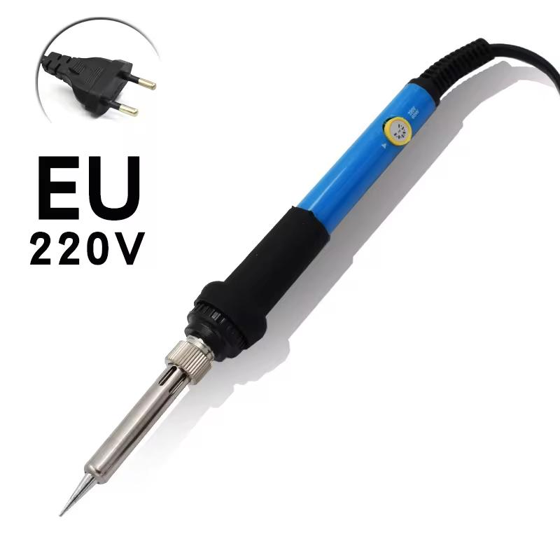 60W Electric Soldering Iron EU/US/UK Plug Temperature Adjustment Soldering Iron Household Electronic Welding Repair Tool
