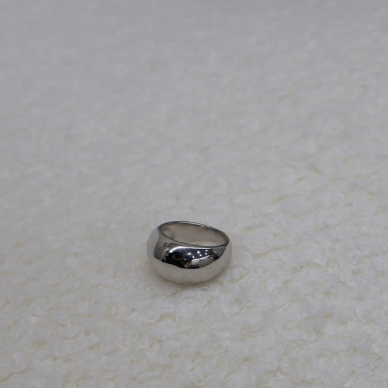 APIOH BOLD SILVER RING
