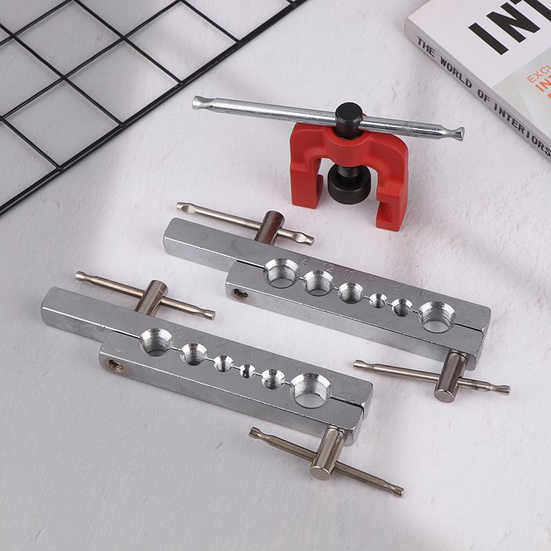 Tube Cutter Flaring Tool Kit Tube Expander Expansion Mouthparts Pipe Cutter Reamer Device For Copper Tube Flaring Tools 6-15Mm