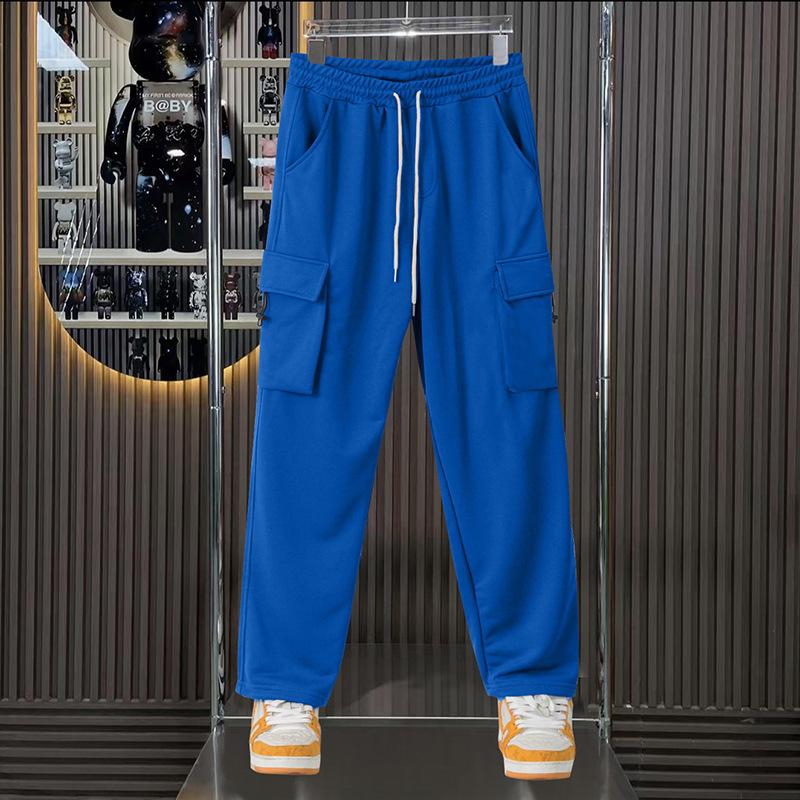 American Blockbuster Outdoor Men's Hip Hop High Street Casual Loose Multi-Pocket Tooling Sports Pants
