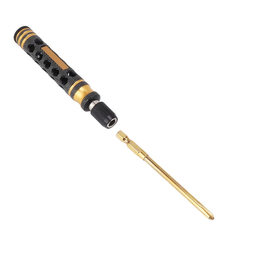 Schraubendreher Reparaturwerkzeug Drucktyp 12 in 1 Ergonomisch Hohe Zähigkeit Mehrfach-Bit Schraubendreher Werkzeugset