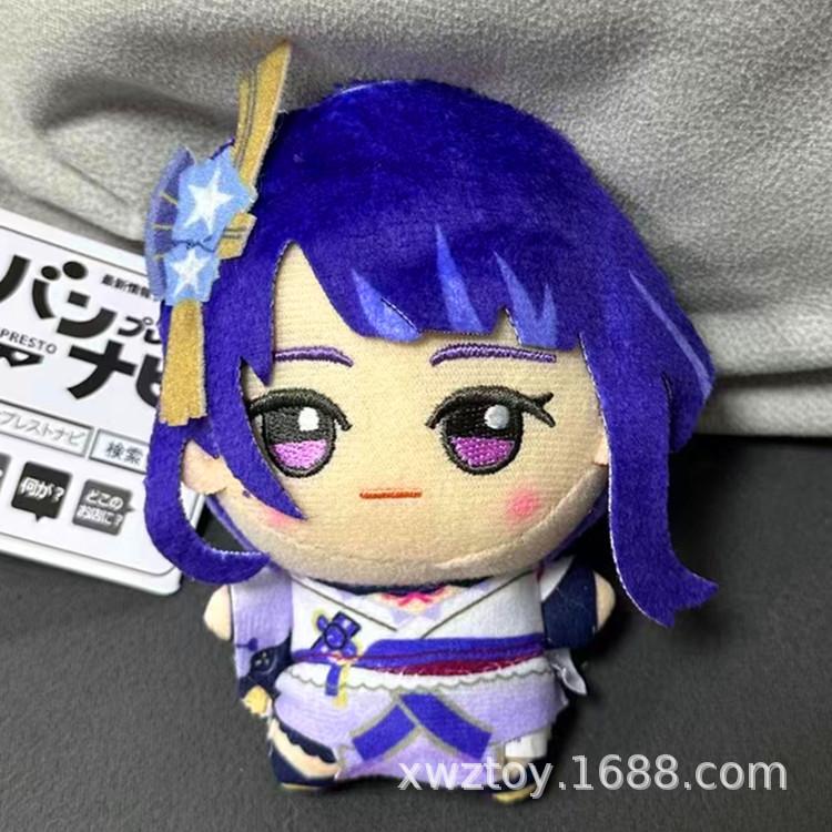 Authentic Anime Plush Characters new Genshin impact Tartaglia Zhongli Fischl Aether Diluc Plush Action Figure Model Toys