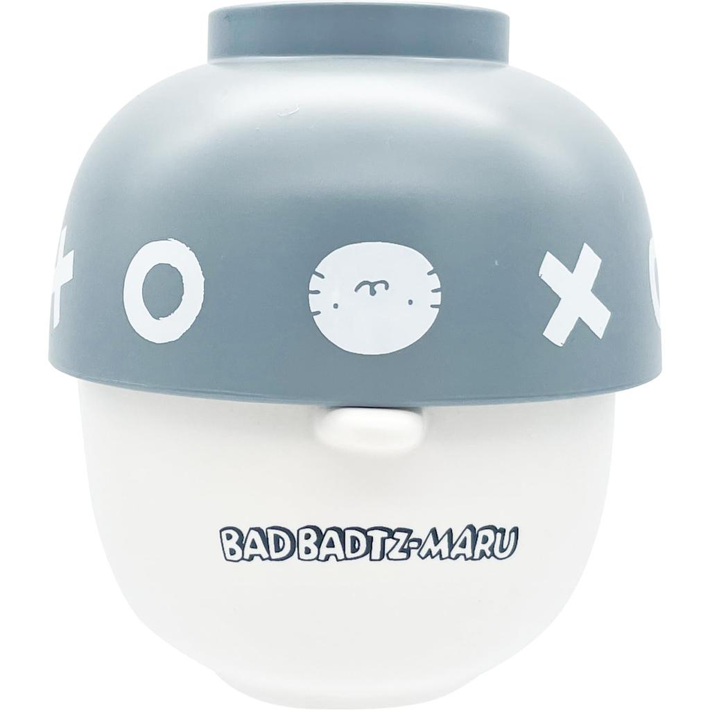 Sanart Sanrio Mini-Geschirrset Enthält Suppenschüssel und Reis Stapelbar für Kompaktheit Perfekt als Geburtstag Hergestellt in Produkt Badtz-Maru (10x6cm, 200ml) -