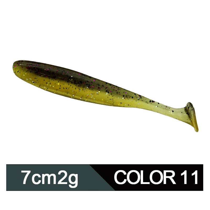 12cm Soft Fishing Lure Bait Flexible Material Artificial Lifelike Design Suitable for Various Fishing Environments and Species