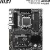 MSI Motherboard PRO WIFI mit zuverlässiger PCB-Phasenstabil-Stromversorgung Kompatibel mit ATX Kompatibel mit AMD Ryzen-Serie MB6268 B650-S [Ausgestattet