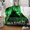 1pc Matrix Resurrections Keanu Reeves Cartoon Blanket,Portable Throw for Travel & Camping, All Season Cozy Blanket,Ideal Gift