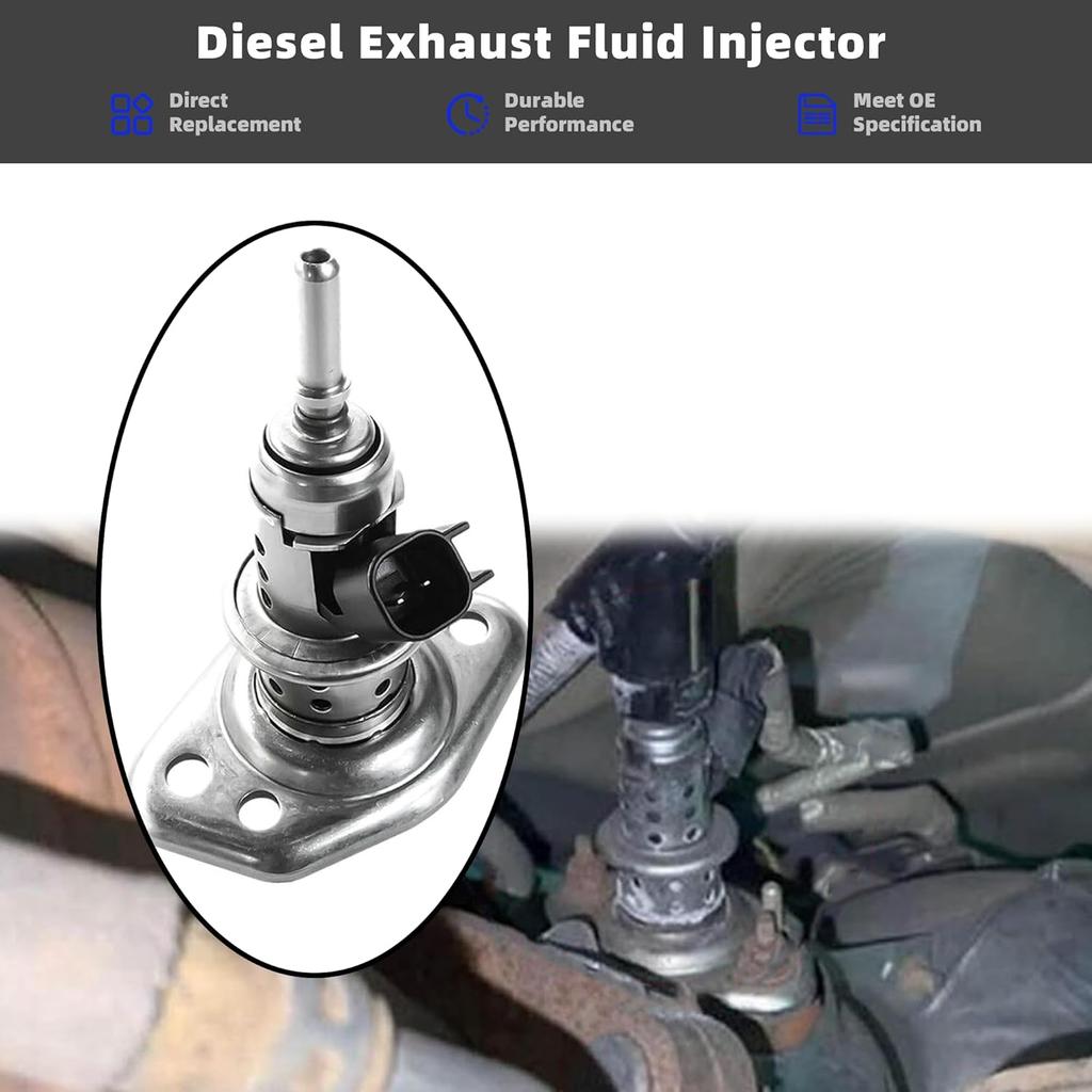 Diesel Exhaust Fluid Injector DEF Injector Compatible With Ram 2500 3500 4500 5500 6.7L 2013-2022 Ford F250 F350 F450 F550 Super Duty 6.7L Diesel