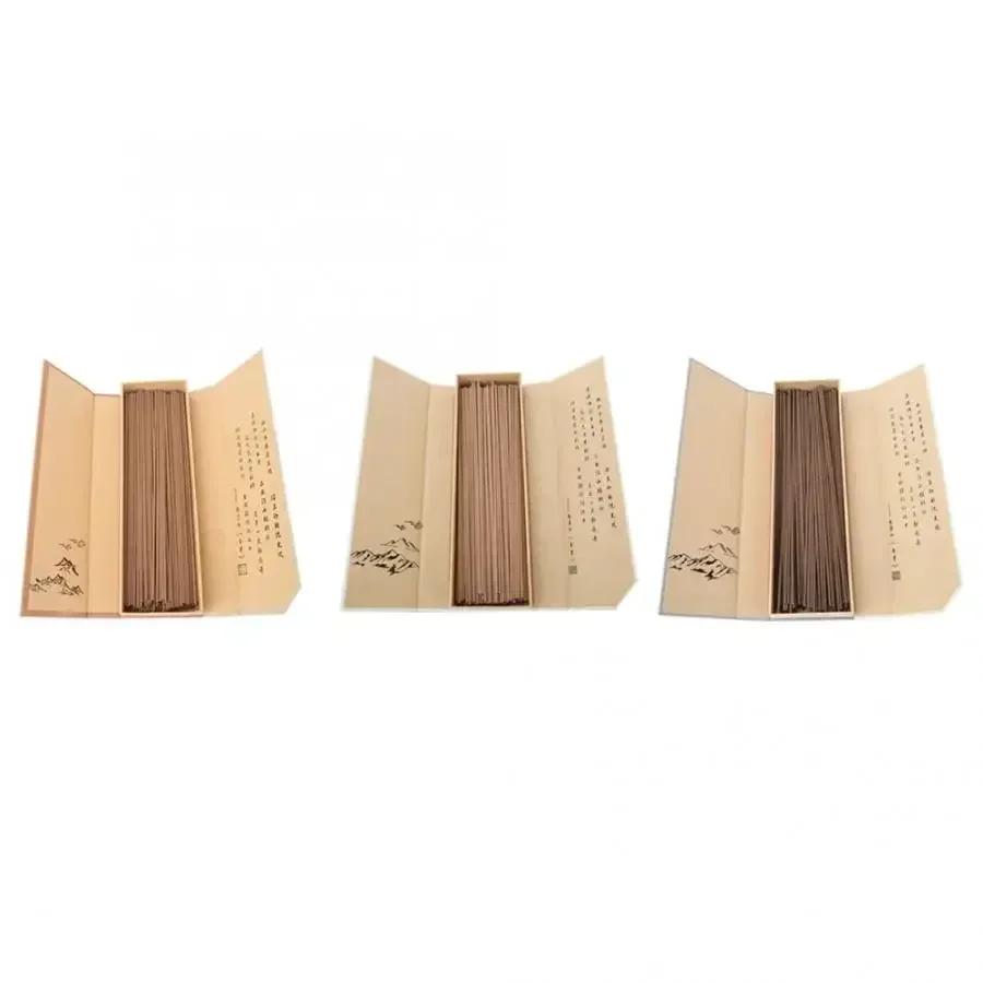 1Box Natural Tibetan Sandalwood Incense Stick Aromatic Incense Clean Air Sleep Aid Wormwood Incense