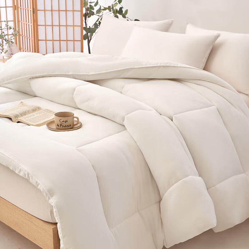 Muji Home All-Season Washed Cotton Quilt