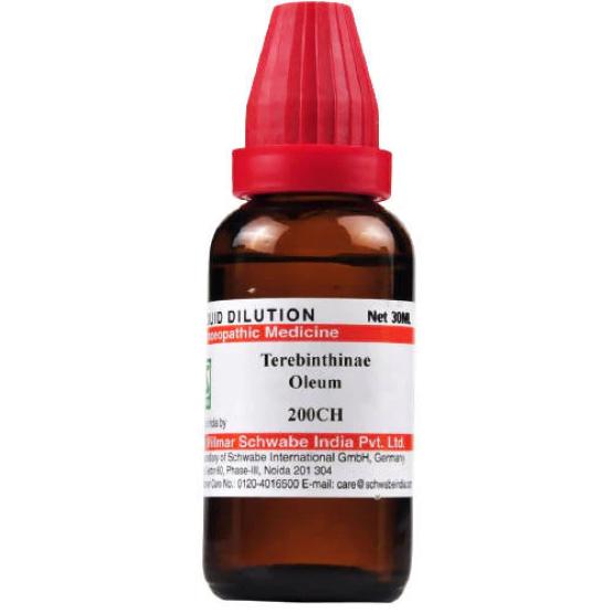 Dr. Willmar Schwabe India Terebinthinae Oleum Dilution - 200 CH - 30 Ml