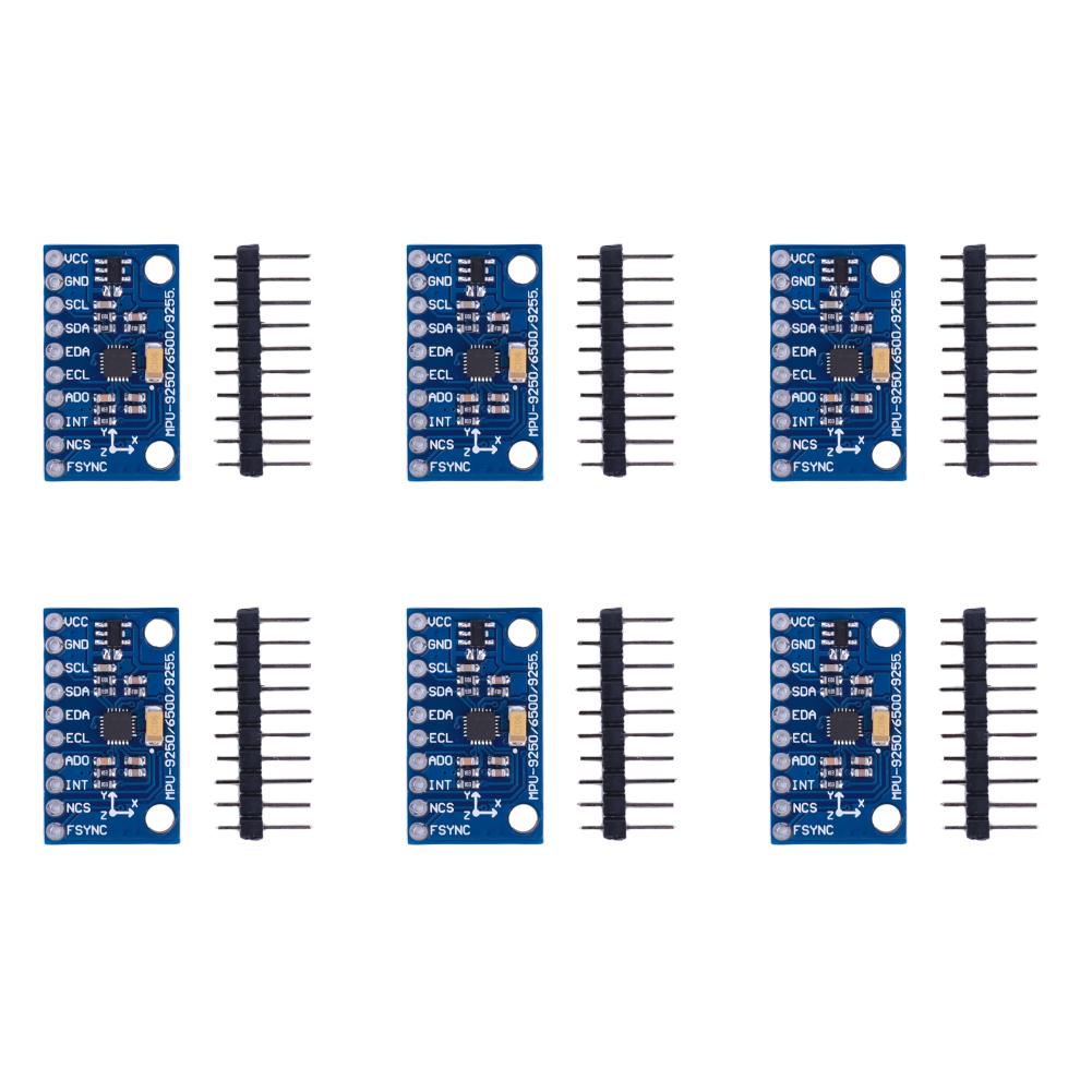 GY-6500 6-axis Gyro Accelerator Sensor Module 6DOF Replace MPU6050 With Pins for Arduino MPU6500 6-Axis Gyroscope Accelerometer