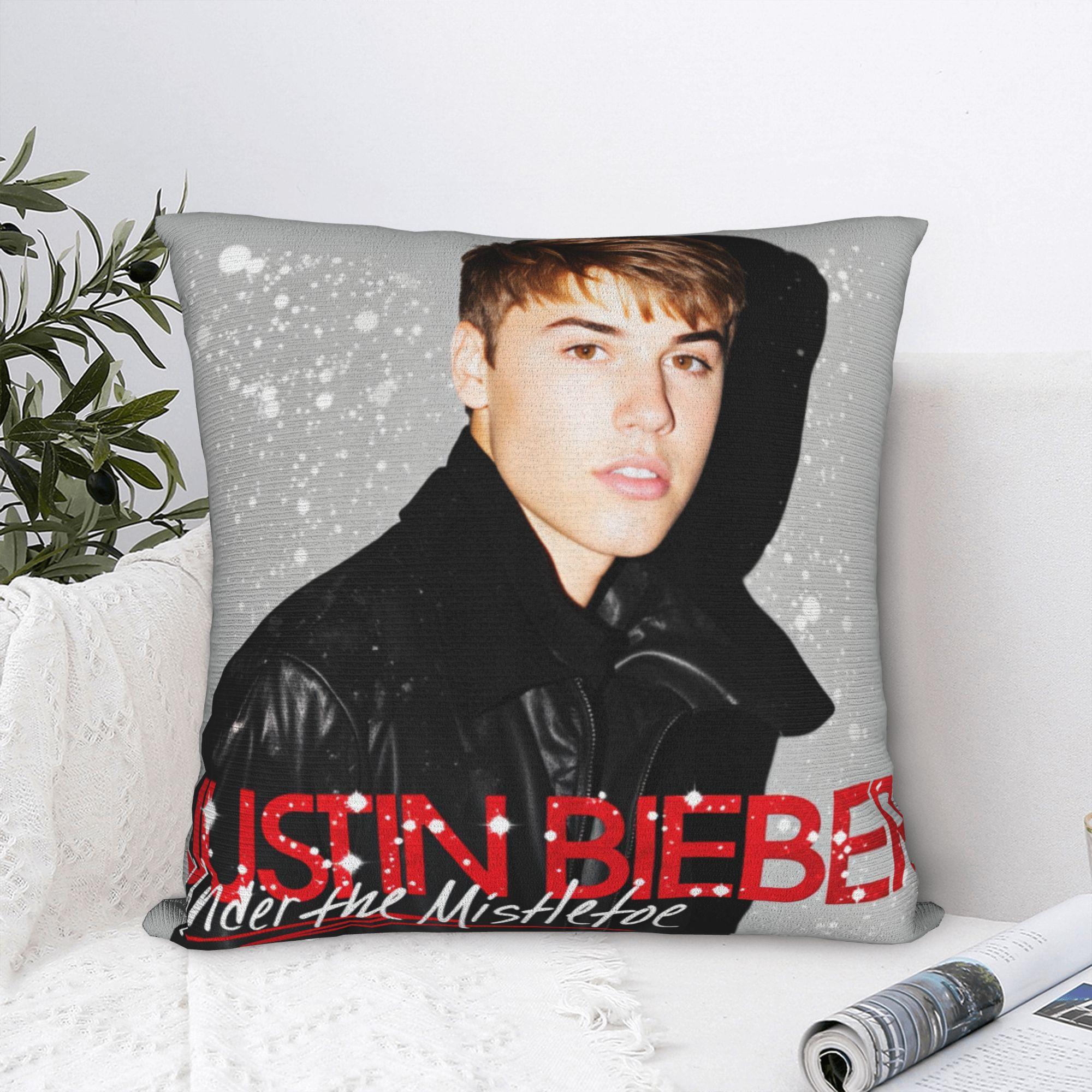 Fine Glasses Unisex Justins Biebers Pillow Cover Print Cushion Cover Morden Pillow Case For Couch Sofa Bedroom