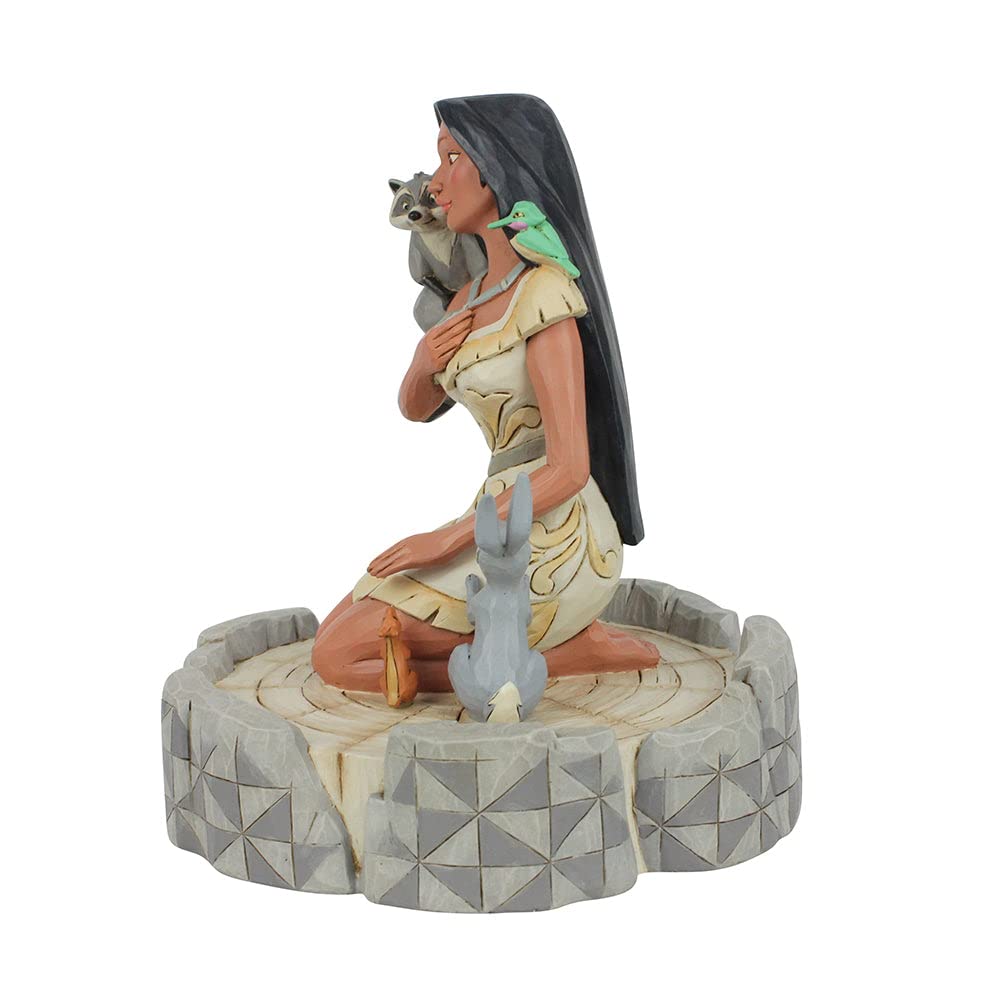 Enesco Disney Traditions Pocahontas White Woodland 6007062