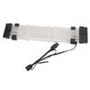 24 Pin ATX RGB Power Extension Cable Support 5V 3 Pin Synchronized 18AWG ARGB PSU Cable for E ATX Motherboard Connector