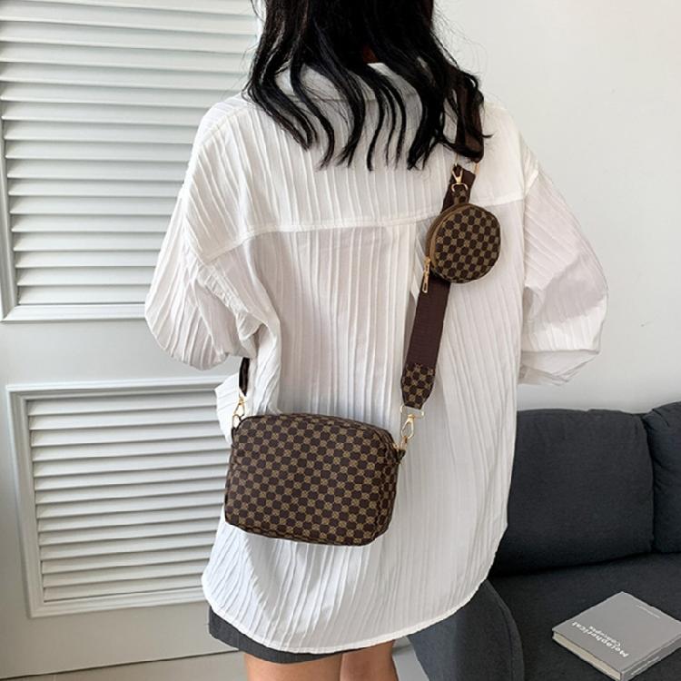 Small Crossbody Purse with Coin Purse Soft PU Shoulder Side Handbag