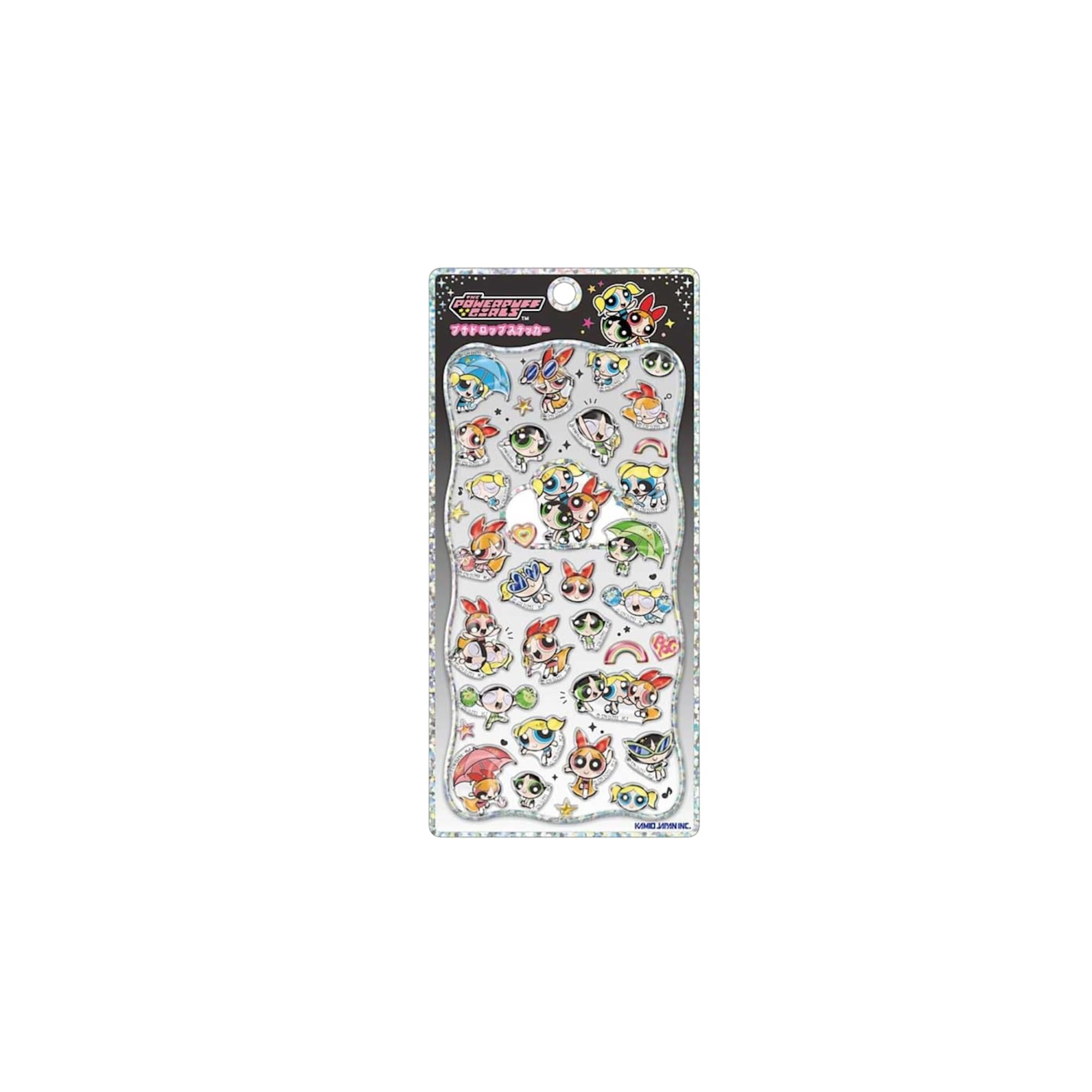 

Kamio Japan Powerpuff Girls 2 Petit Drop Sticker 070355 Powerpuff