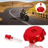 Fits Dirt Motorcycle ATV Red Fuel Gas Tank Cap Vent Air Valve Tube Breather US