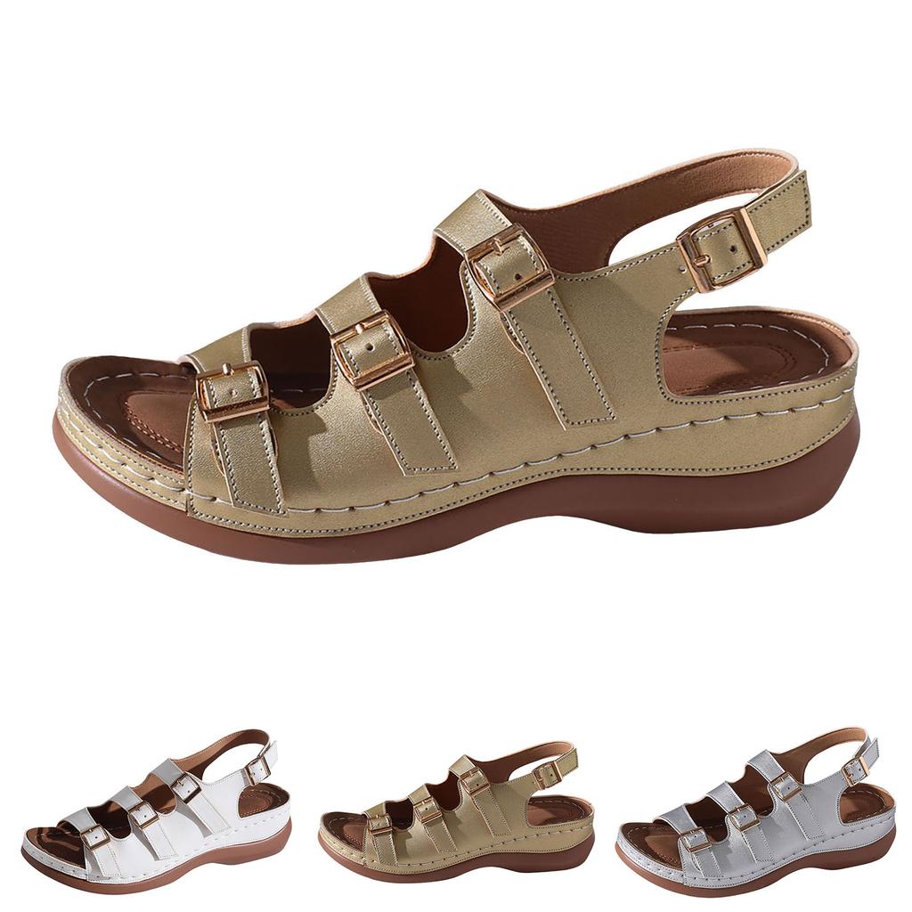 Platform Wedge Sandals Lightweight Summer Strap Casual Vacation Sandals Sandals Women Size 38 Wedge Sandals For Women Thong