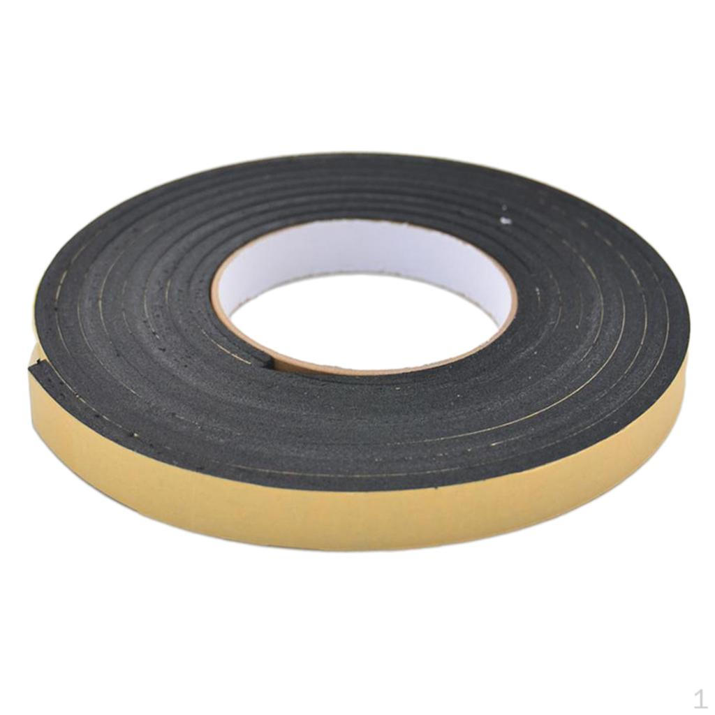 

Universal Door Seal Rubber Sponge Weatherstripping 15x5mm
