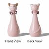 Moisture-proof Pet Memorial Urn Cat Shaped Keepsake Dog Ceramic Urn Sealing Cat Funeral Urn Funerary Ceremonies